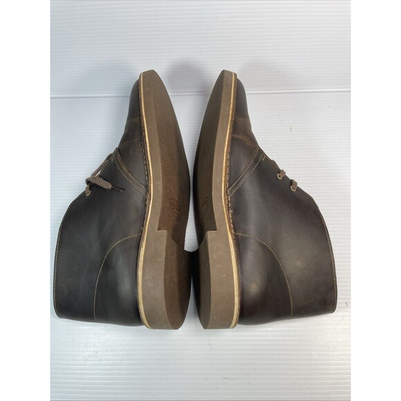 Clarks Originals Bushacre Beeswax Brown Mens Leather Chukka Boots 11.5 H W main image 10